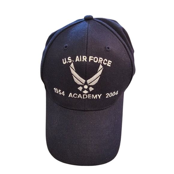 Vintage Y2K 2004 United States Air Force Academy Strapback Baseball Hat - Picture 1 of 4